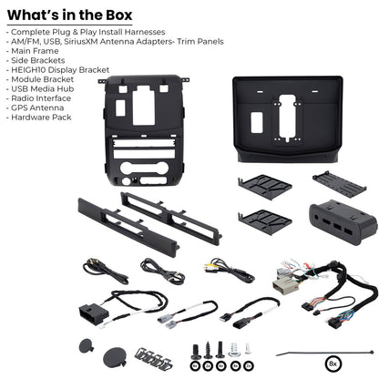 Stinger SR-F15009H HEIGH10 Radio Integration Kit for 2009-2014 Ford F-150 - view 3