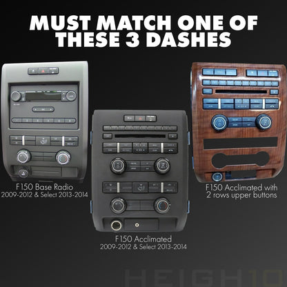 Stinger SR-F15009H HEIGH10 Radio Integration Kit for 2009-2014 Ford F-150 - view 7