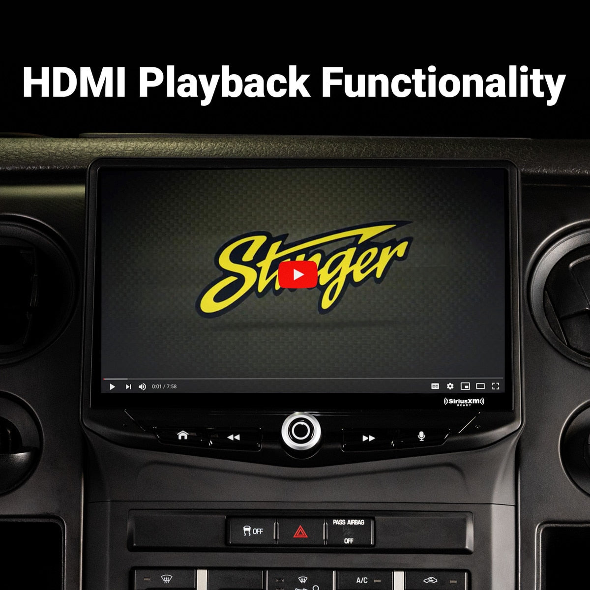 Stinger SR-F15009H HEIGH10 Radio Integration Kit for 2009-2014 Ford F-150 - view 11