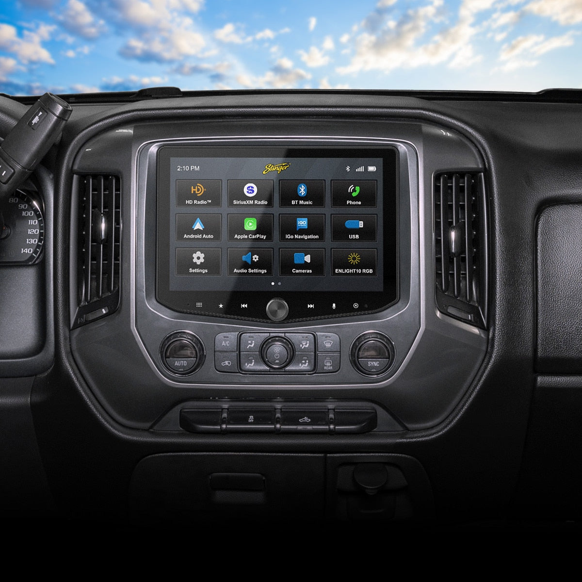 Stinger SR-GM14HX HORIZON10/HEIGH10 Radio Integration Kit for Non-Bose Silverado & Sierra - view 2