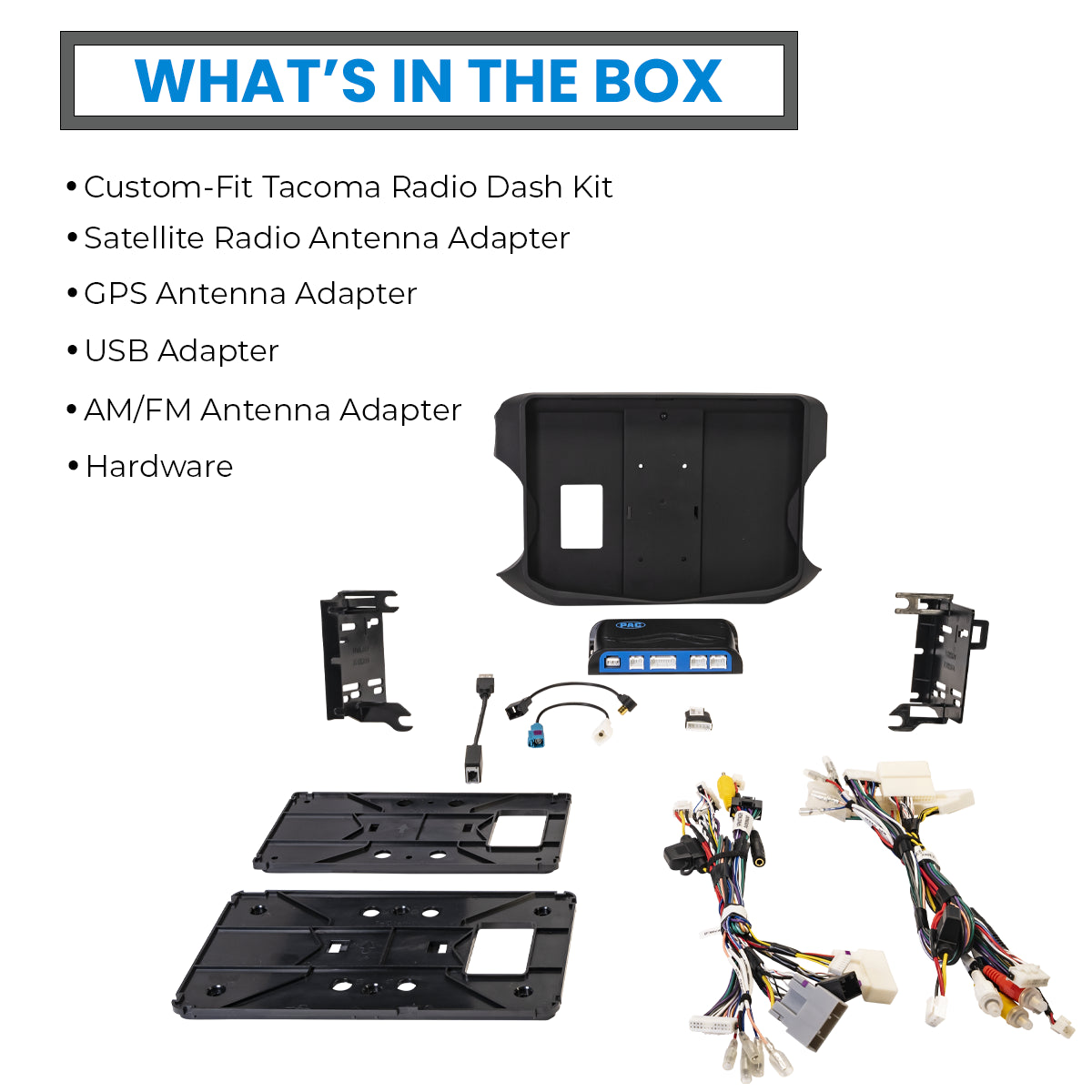 Stinger SR-TAC16H HEIGH10 Radio Integration Kit for 2016-2021 Toyota Tacoma - view 13