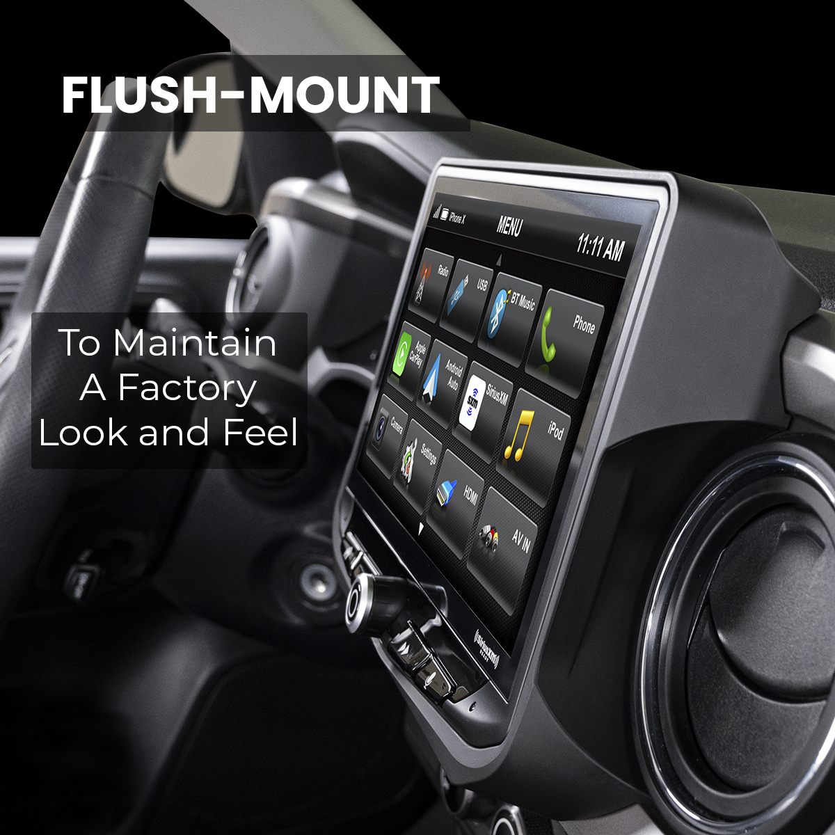 Stinger SR-TAC16H HEIGH10 Radio Integration Kit for 2016-2021 Toyota Tacoma - view 21