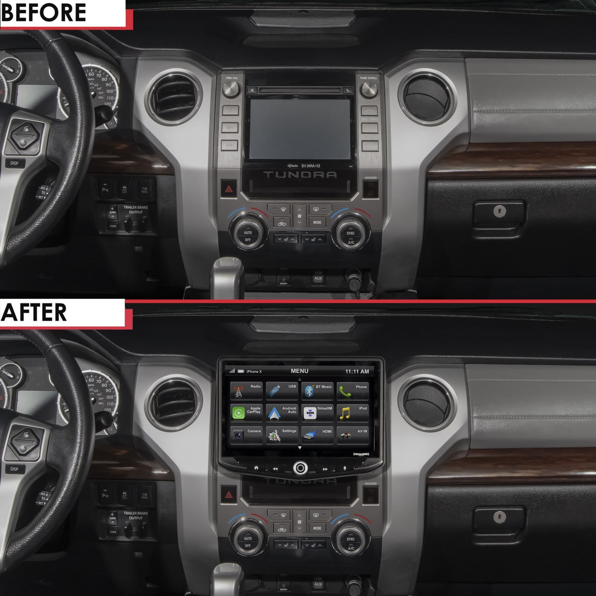 Stinger SR-TUN14H HEIGH10 Radio Integration Kit for 2014-2021 Toyota Tundra - view 10