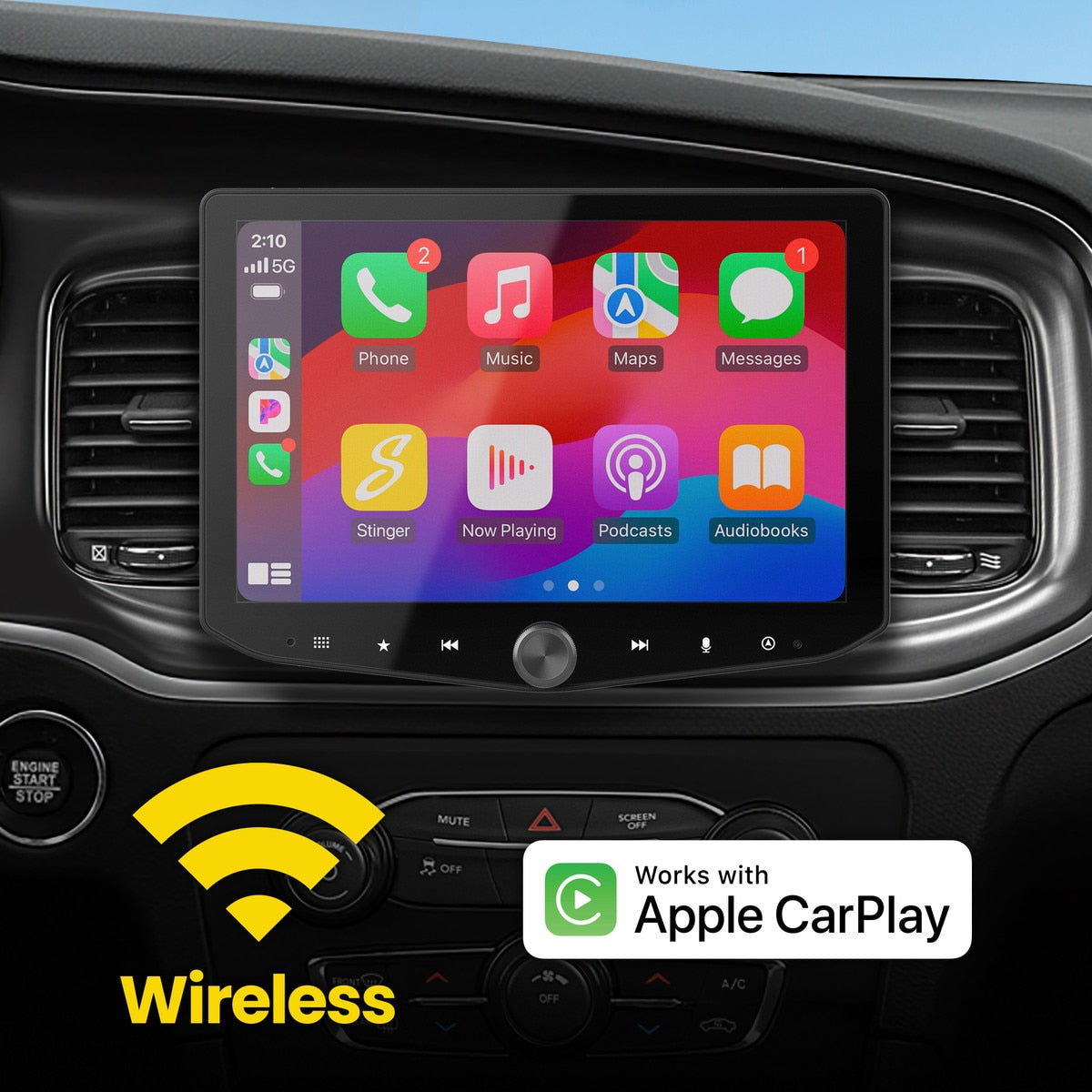Stinger SRK-CHR15HX HORIZON10/HEIGH10 Radio Integration Kit for 2015-2023 Chrysler & Dodge - view 9