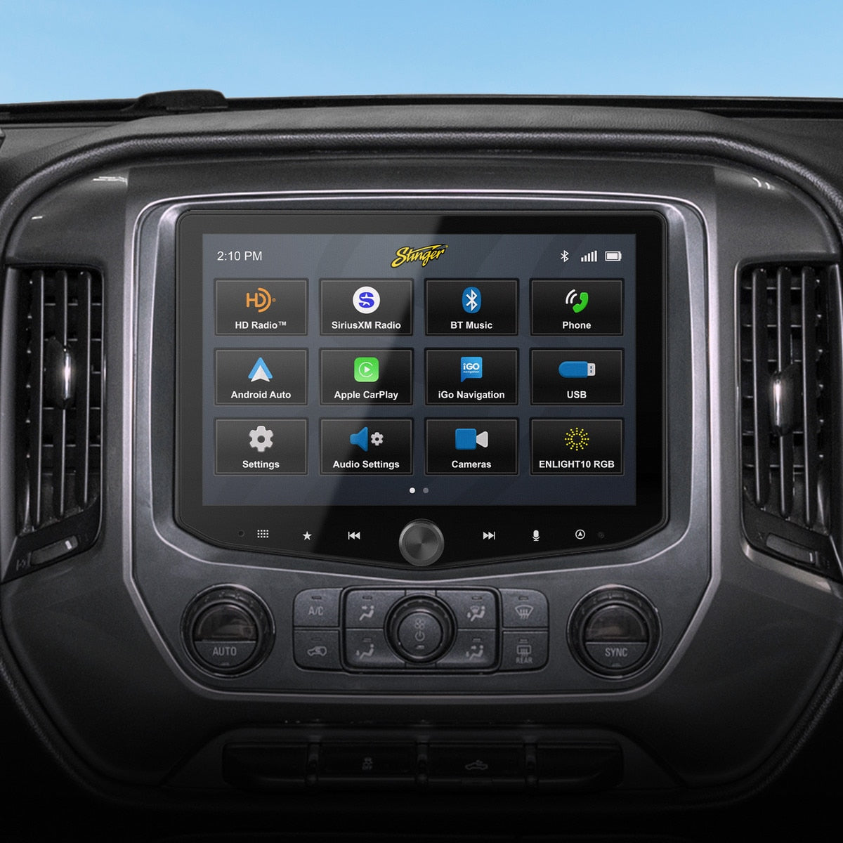 Stinger SRK-GM14HX HORIZON10/HEIGH10 Radio Integration Kit for 2014-2019 Silverado & Sierra - view 2