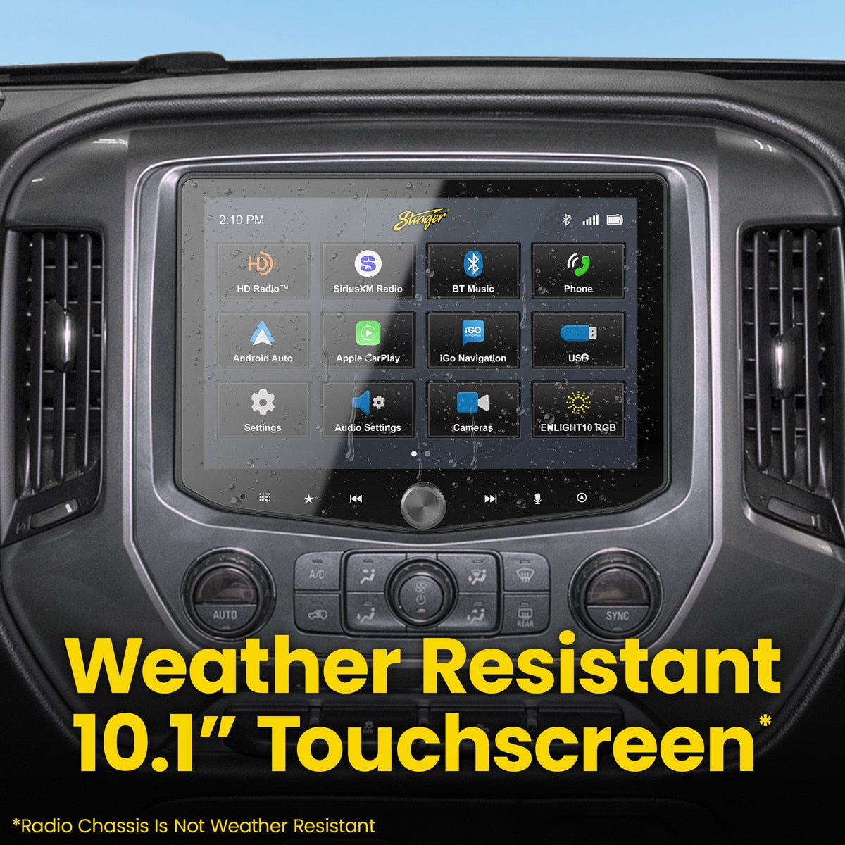 Stinger SRK-GM14HX HORIZON10/HEIGH10 Radio Integration Kit for 2014-2019 Silverado & Sierra - view 3