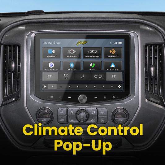 Stinger SRK-GM14HX HORIZON10/HEIGH10 Radio Integration Kit for 2014-2019 Silverado & Sierra