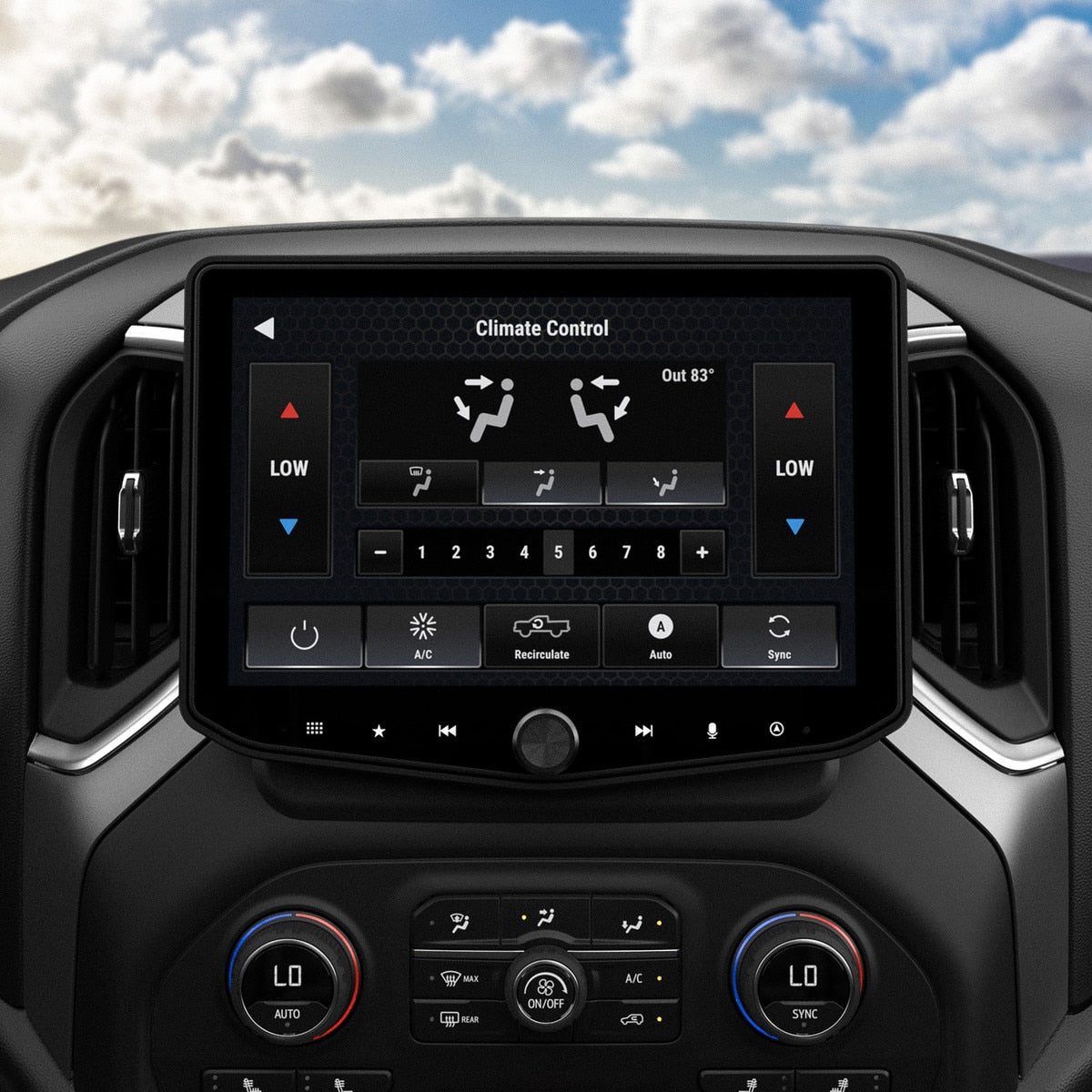 Stinger SRK-GM19X HORIZON10 Radio Integration Kit for 2019-2023 Silverado & Sierra - view 3