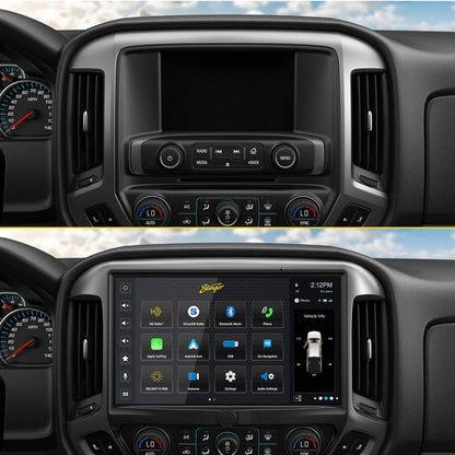 Stinger SRX-GM14128 HORIZON12 12.8-Inch Radio Package for 2014-2019 Silverado & Sierra - view 3