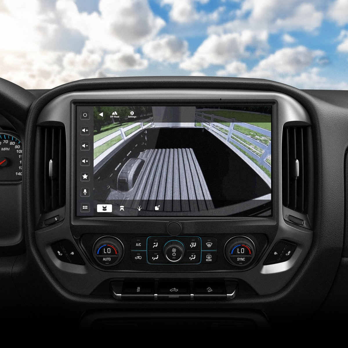 Stinger SRX-GM14128 HORIZON12 12.8-Inch Radio Package for 2014-2019 Silverado & Sierra - view 5