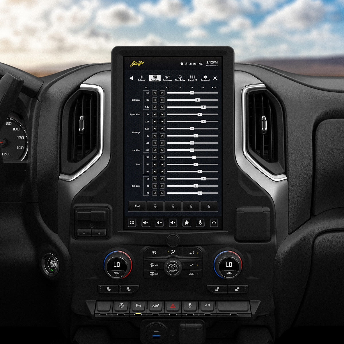 Stinger SRX-GM19128 HORIZON12 12.8-Inch Radio Package for 2019-2023 Silverado & Sierra - view 8