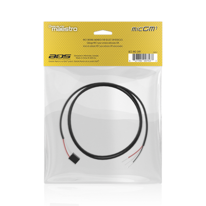ACC-MIC-GM1 package back showing manufacturer model and UPC 627780007533