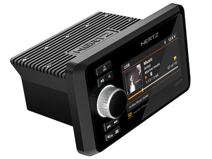 Hertz CAPRI H100 4.3" Color Marine Digital Media Receiver with 4-Zone Audio Control