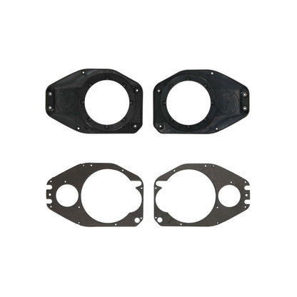Metra JP-1015 6.5-Inch Soundbar Speaker Kit for Jeep Wrangler JL/Gladiator JT