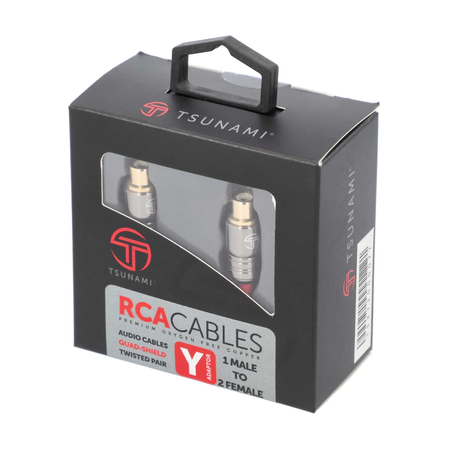 Metra TSX-Y2 2 Female to 1 Male RCA Y Adapter Cable