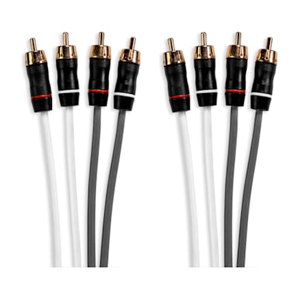 Fusion Performance RCA Cables, 4 Channel, 12 ft Cable — 010-12619-00 — view 1