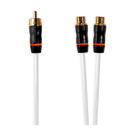 Fusion Performance RCA Cables, Male to Dual Female, 0.9 ft RCA Splitter Cable — 010-12622-00 — view 1
