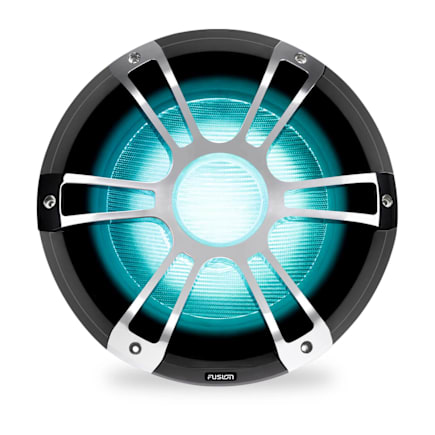 Fusion Signature Series 3 12-inch CRGBW Sports Chrome Marine Subwoofer — 010-02436-11 — view 1