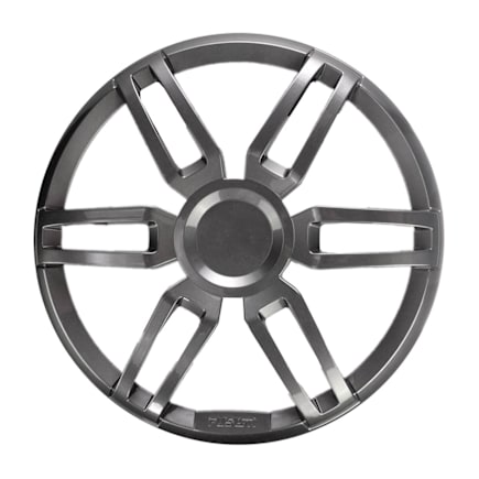 Fusion XS Series Accessory Grilles, 10" Sports Gray Subwoofer Grilles — 010-12880-10 — view 1