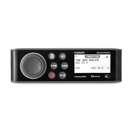 Fusion MS-RA70NSX NMEA 2000 marine stereo — 010-01516-30 — view 1