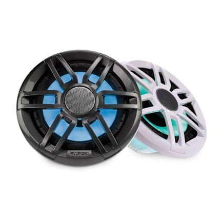 Fusion XS Series Marine Speakers, 7.7" 240-Watt Peak Sports Marine Speakers (Pair) with RGB LED Lighting — 010-02197-20 — view 1