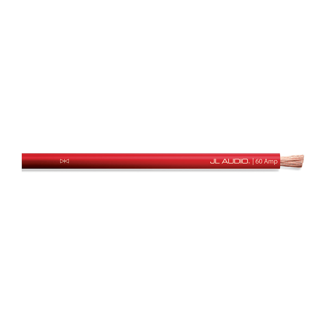 JL Audio Core Power Wire, Red, 60 Amp, 100' (XD-RPW60A-100) - 010-13642-00 (90359)