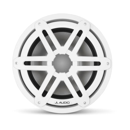 JL Audio M3-10IB-S-Gw-4 10" Marine Subwoofer, White Sport, 175W RMS, 4Ω, Single 010-03072-01 — product view 1