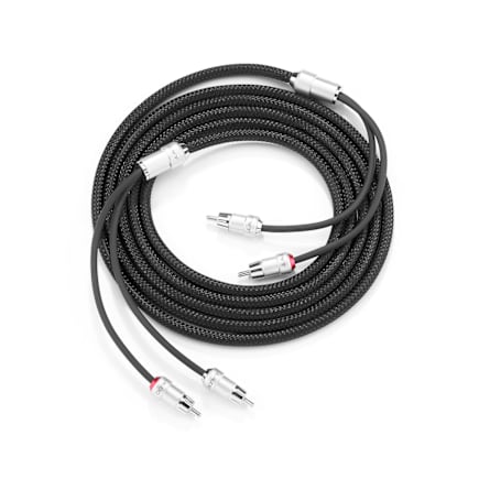 JL Audio Premium Audio Interconnect, 2-channel, 9' (XE-BLKAIC2-9) - 010-13863-00 — product view 1
