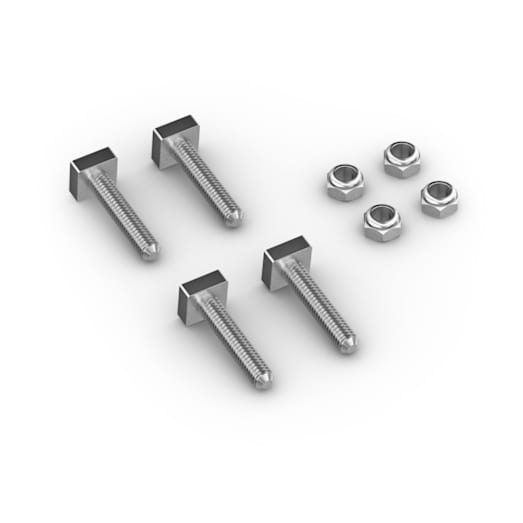 Flat Mount Kit for JL Audio Marine Head Units - 010-13389-02 — product view 1