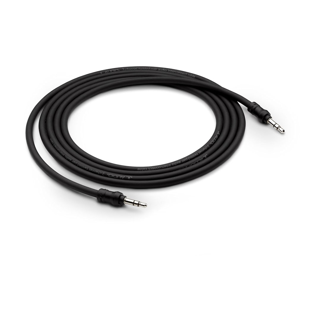 JL Audio Mini to Mini Audio Interconnect, 2-channel, 6' (XC-MINIAIC2-6) - 010-13734-00 (91828)