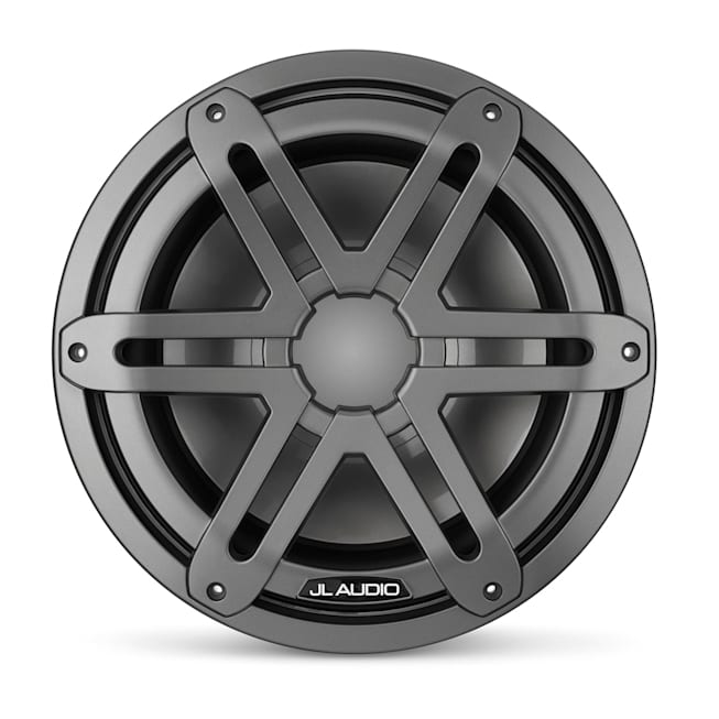 JL Audio M3-10IB-S-Gm-4 10" Marine Subwoofer, Gray Sport, 175W RMS, 4Ω, Single 010-03071-01 — product view 1