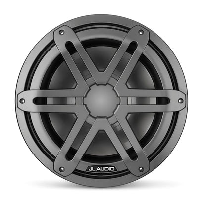 JL Audio M3-10IB-S-Gm-4 10" Marine Subwoofer, Gray Sport, 175W RMS, 4Ω, Single 010-03071-01 — product view 1