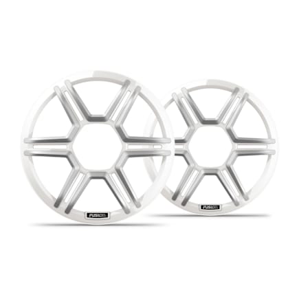 Fusion Apollo Speaker Grilles, 7.7" Sports White Speaker Grilles (Pair) — 010-13291-01 — view 1