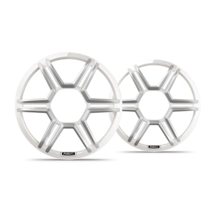 Fusion Apollo Speaker Grilles, 8.8" Sports White Speaker Grilles (Pair) — 010-13292-01 — view 1