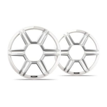 Fusion Apollo Speaker Grilles, 8.8" Sports White Speaker Grilles (Pair) — 010-13292-01 — view 1