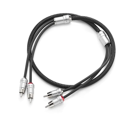 JL Audio Premium Audio Interconnect, 2-channel, 3' (XE-BLKAIC2-3) - 010-13862-00 — product view 1