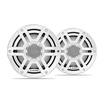 JL Audio M200 6.5" White Sport Marine Coaxial Speakers, 50W RMS, 4Ω, Pair — product view 1