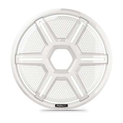 Fusion Apollo Subwoofer Grille, 12" Shielded White Subwoofer Grille — 010-13294-11 — view 1