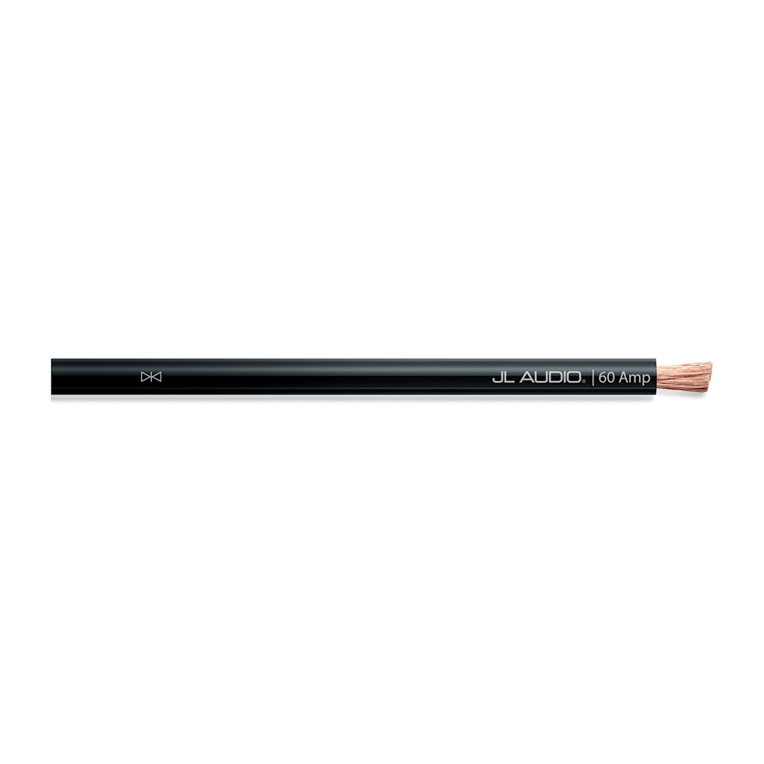 JL Audio Core Power Wire, Black, 60 Amp, 100' (XD-BPW60A-100) - 010-13643-00 (90360)