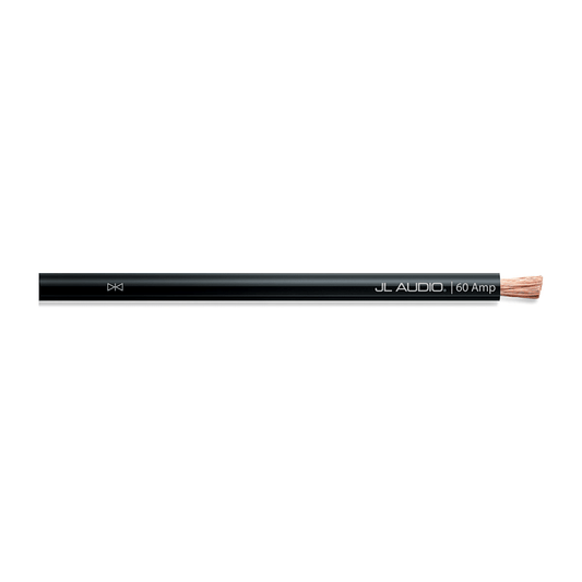 JL Audio Core Power Wire, Black, 60 Amp, 100' (XD-BPW60A-100) - 010-13643-00 (90360)