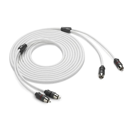JL Audio Marine Audio Interconnect , 2-channel, 12' (XMD-WHTAIC2-12) - 010-13414-00 (90438)