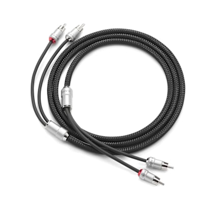 JL Audio Premium Audio Interconnect, 2-channel, 6' (XE-BLKAIC2-6) - 010-13548-00 — product view 1