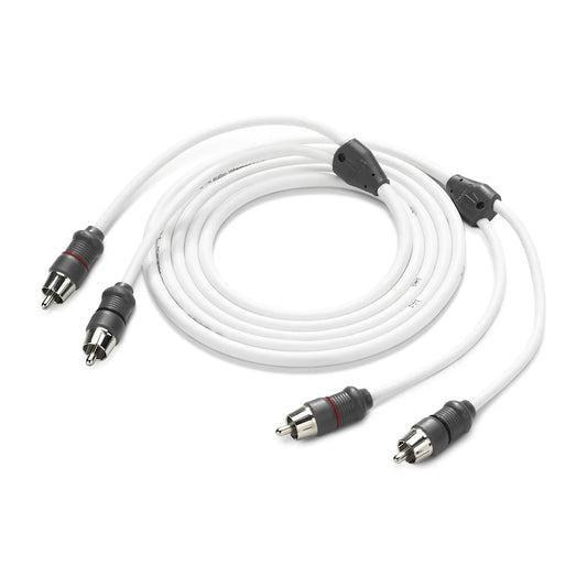 JL Audio Marine Audio Interconnect , 2-channel, 6' (XMD-WHTAIC2-6) - 010-13413-00 (90437)