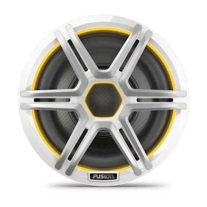 Fusion Apollo Subwoofer, 10" LED Marine Subwoofer with Sports White Grille — 010-02918-41 — view 1