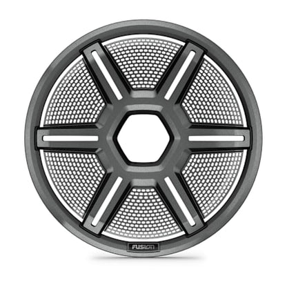Fusion Apollo Subwoofer Grille, 12" Shielded Gray Subwoofer Grille — 010-13294-10 — view 1