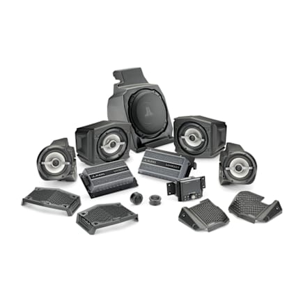 JL Audio SlamPak M6 MM55 SlamPak M6 Audio System for Select 2019–2024 Polaris RZR with MM55 Stereo 010-03750-00 — product view 1