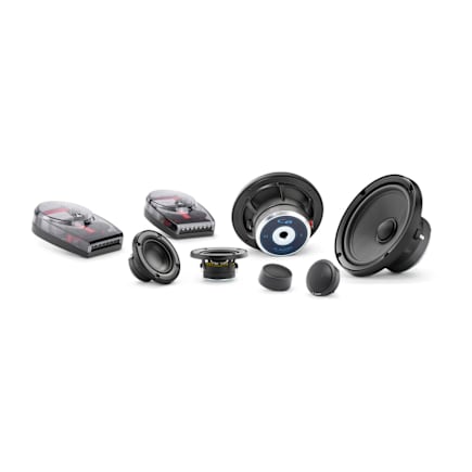 JL Audio C6-653 6.5" 3-Way Component Car Speakers, 100W RMS, 4Ω, Pair — product view 1