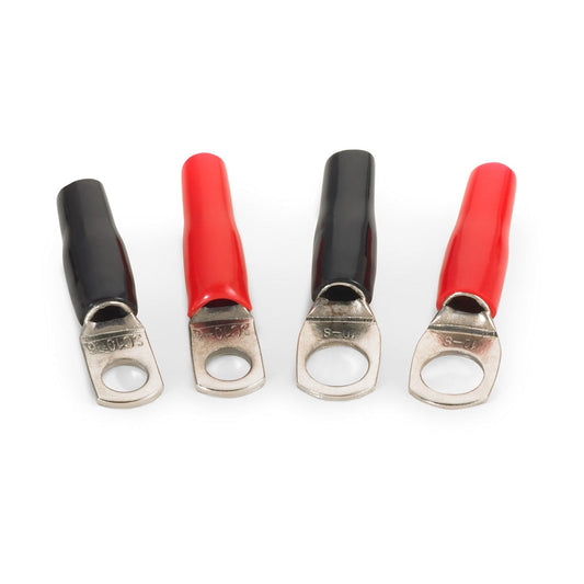 JL Audio Crimpable Ring Terminals,  8 AWG (XD-RT8-4PAK) - 010-13656-00 (90474)