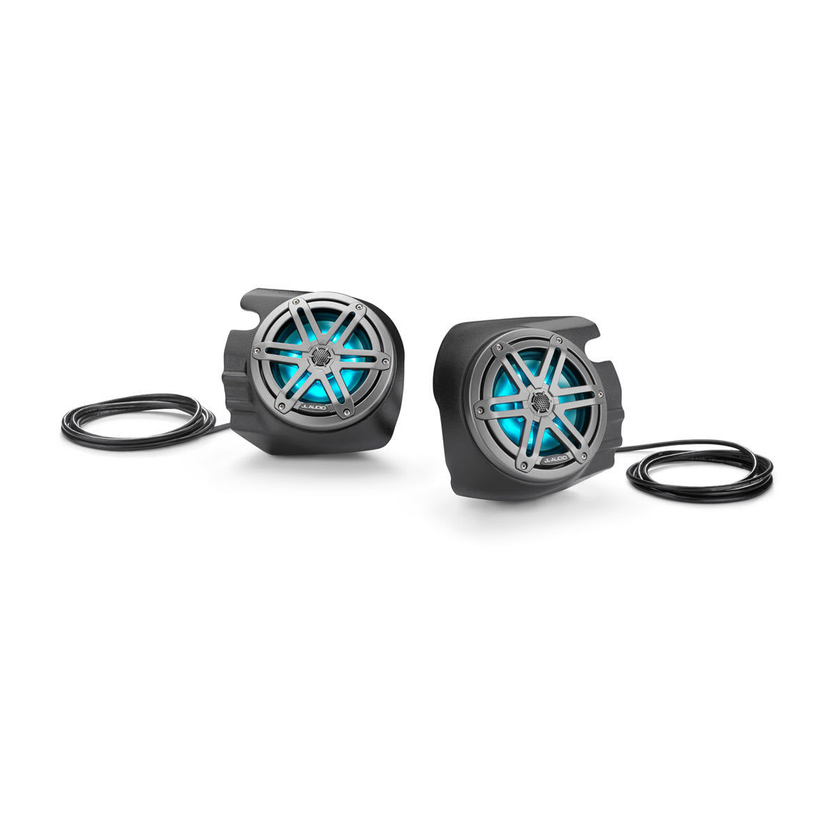 JL Audio SB-POL-RZG2SPKR/M3-650i 6.5" Stealthbox Speakers 60W RMS 4Ω 2014-2019 Polaris RZR 4 900/900XC/XP 1000/XP4 1000 010-03695-00 (94679)