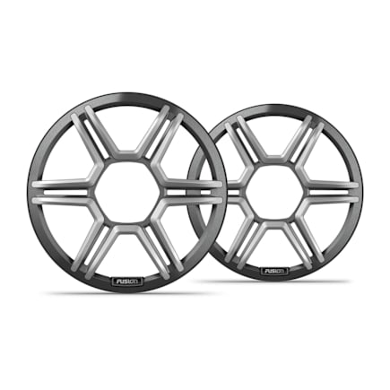 Fusion Apollo Speaker Grilles, 7.7" Sports Gray Speaker Grilles (Pair) — 010-13291-00 — view 1